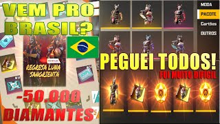 PEGUEI TODAS OS PACOTES DA INCUBADORA LUA SANGRENTA! GASTEI QUASE 50 MIL DIAMANTES!