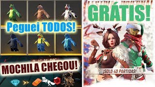 Nova Incubadora dos DINOS, Mochila dos piratas chegando, Skins de Natal de Graça e MAIS