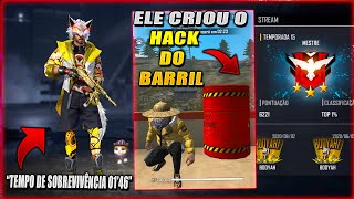 ESSA HACK FEZ 25000 VÍTIMAS EM 1 MÊS NO FREE FIRE! CRIADOR DO HACK DO BARRIL!