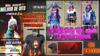 TUDO DO MEGA EVENTO DA PÁSCOA, CAMISA DE MESTRE ANTIGA DE VOLTA E NOVOS EVENTOS!