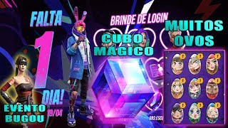 CUBO MÁGICO DE GRAÇA, EVENTO BUGADO E FÁCIL GANHAR, GANHE MUITOS OVOS AMANHÃ NO EVENTO E DIAMANTES