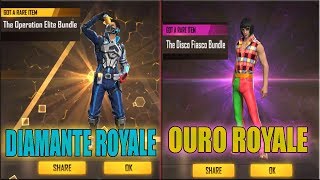 Novo Ouro Royale de Música e Novo Diamante Royale de Soldado na Nova Atualização!