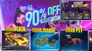 Loja Misteriosa 7 0, Novo Pet, Novo Mapa, Novo Carro, Diamantes em Dobro e MAIS