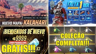É AMANHÃ! 9999 Diamantes, Mapa Kalahari e Novos Eventos! Completei a Minha Coleção de Dinos e MAIS