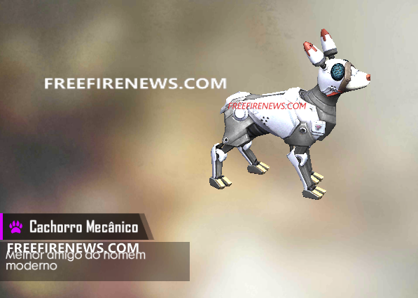 NOVO PET : CACHORRO MECÂNICO