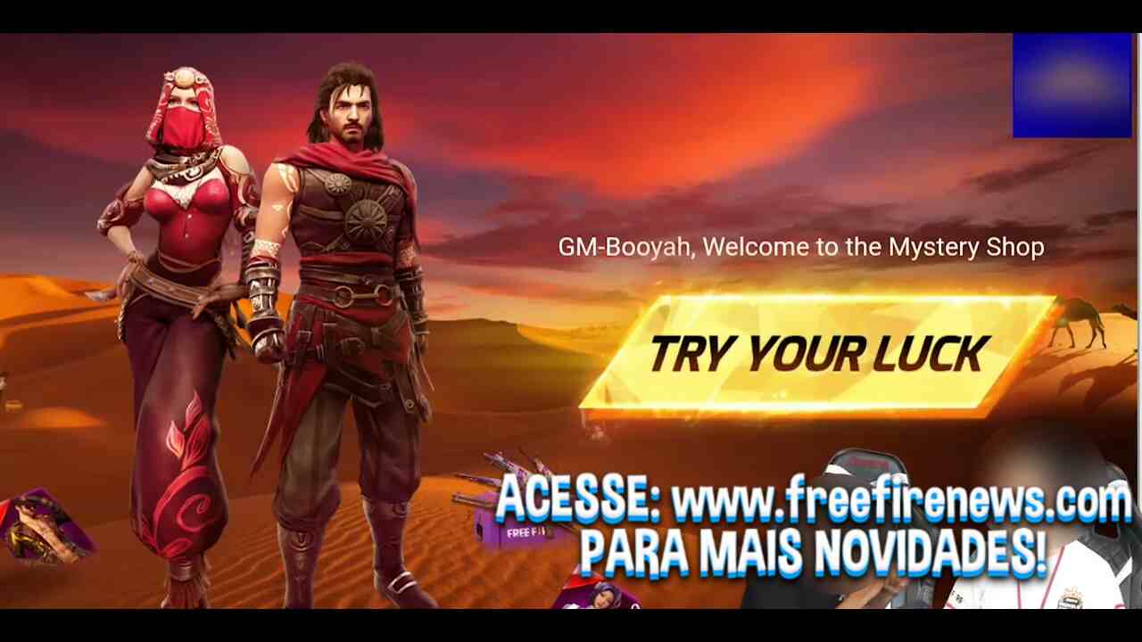 Garena Free Fire - Uma skin de casal no novo Diamante Royale! Essa