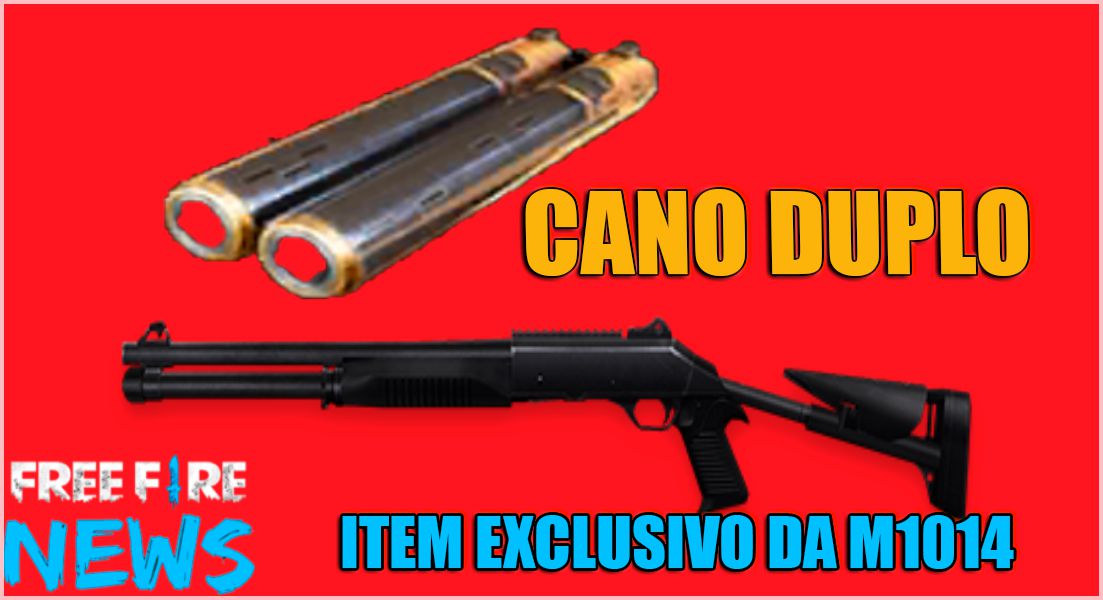 Cano Duplo: Novo Item da M1014 no Free Fire - Free Fire News