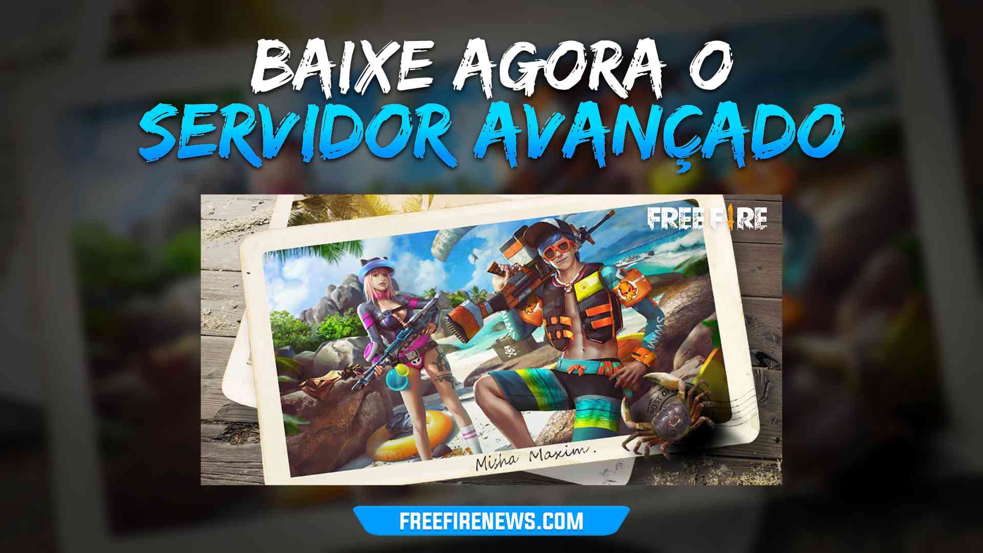 como entrar no servidor avancado do free