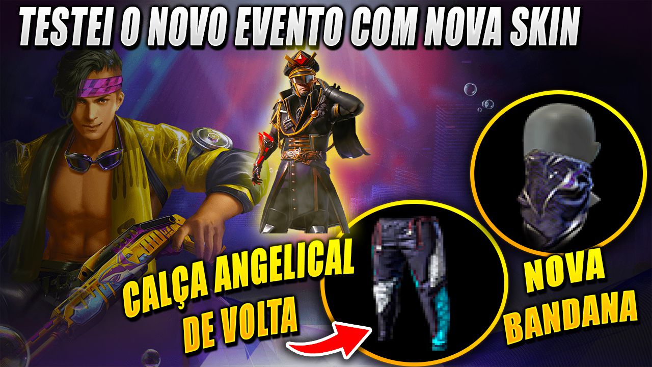 Calca Angelical Voltando No Brasil Free Fire News