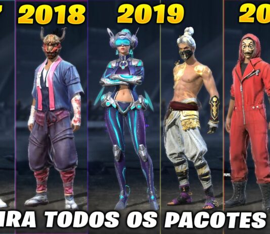 todos os pacotes do free fire