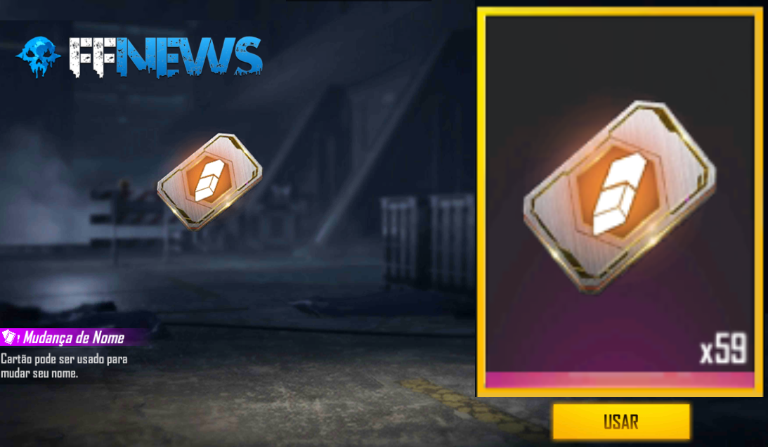 COMO TROCAR DE NOME NO FREE FIRE AGORA! DEFINITIVO 2021! 