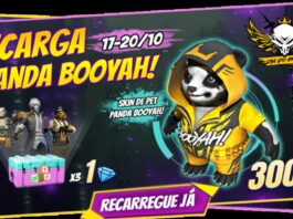 novo evento de recarga dia do booyah