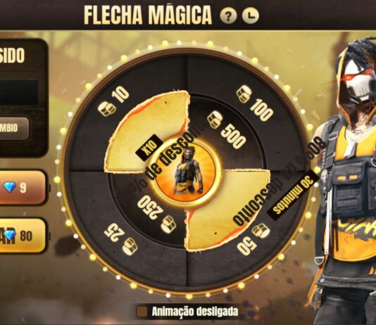 Flechas mágicas free fire