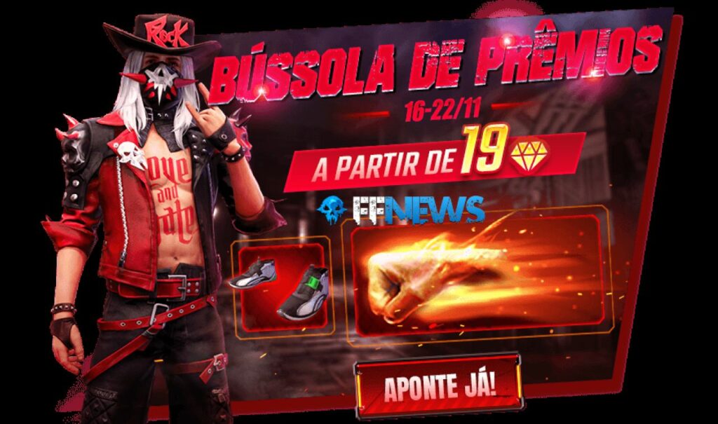 Sapato Astro De Volta No Bussola De Premios Free Fire News