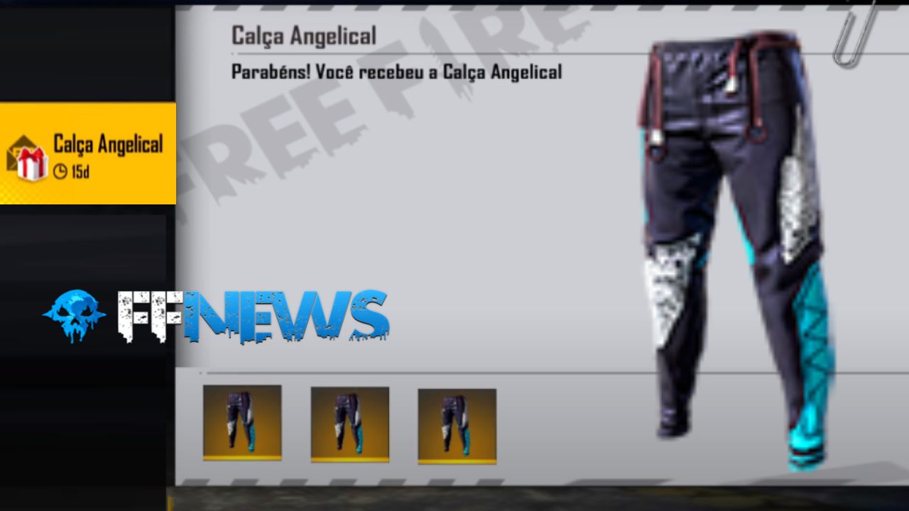 SAIU!! GERADOR DE CODIGUIN DA CALÇA ANGELICAL AZUL E BRANCA TUDO